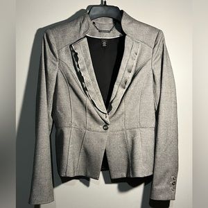 WHBM Grey Blazer - Size 2
